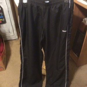 Ladies 30” waist Reebok wind pants